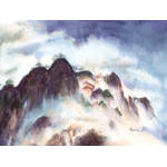 山の雲