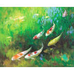 池の魚