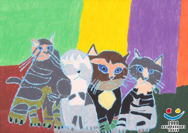 4ひきの猫
