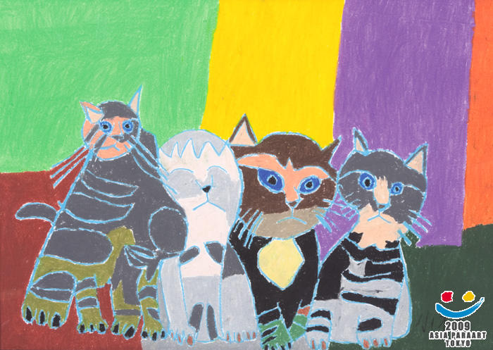 4ひきの猫