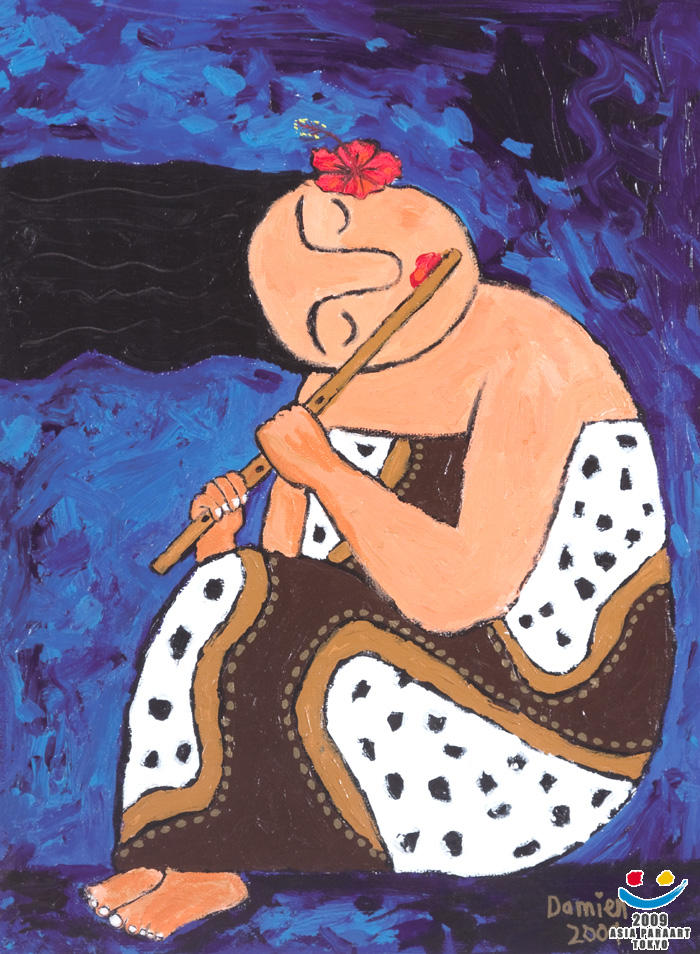 LADY WITH THE FLUTE